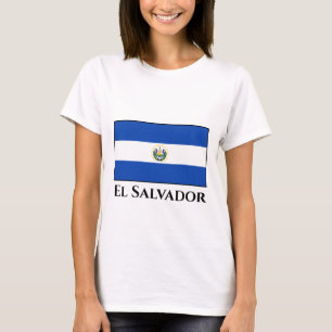 Camiseta Bandeira de El Salvador