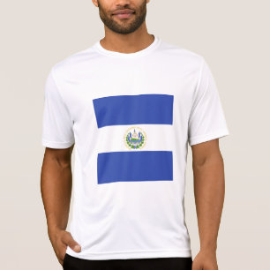 Camiseta Bandeira de El Salvador
