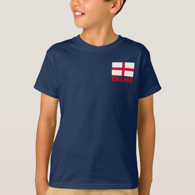 Camiseta Bandeira de England T-Shirt (Frente)