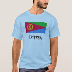 Camiseta Bandeira de Eritrea