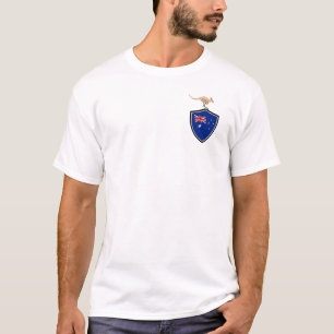 Camiseta Bandeira de escudo australiana T-Shirt