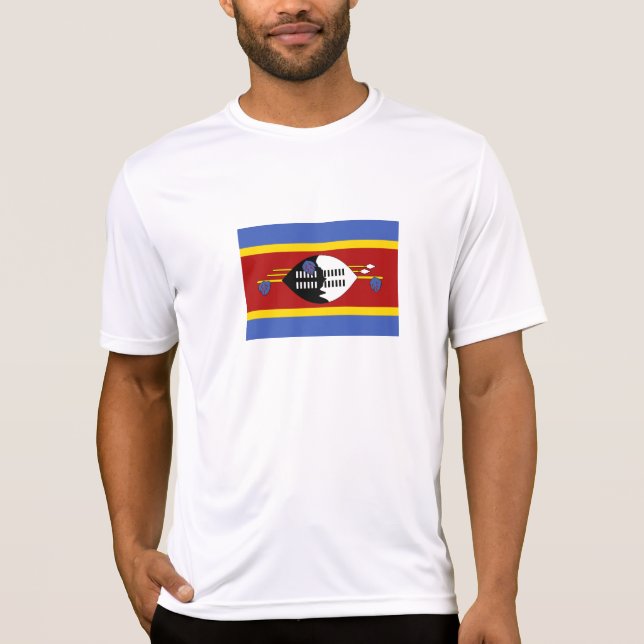 Camiseta Bandeira de Essuatíni (Frente)