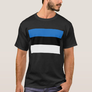 Camiseta Bandeira de Estónia