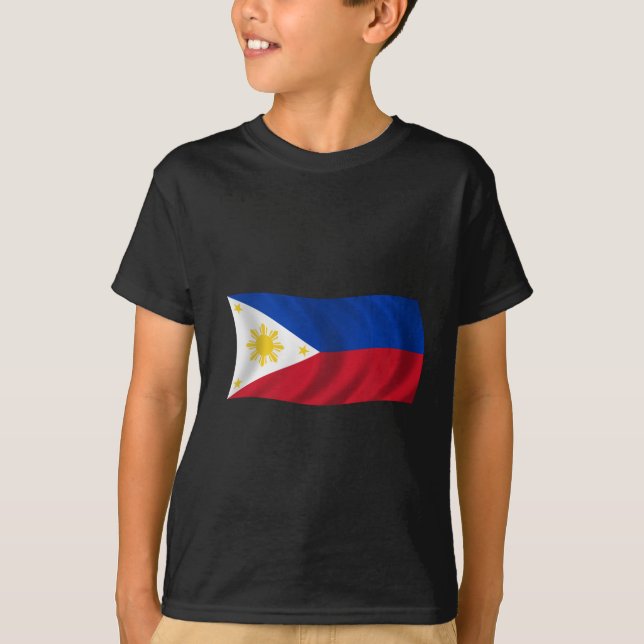 Camiseta Bandeira de Filipinas (Frente)