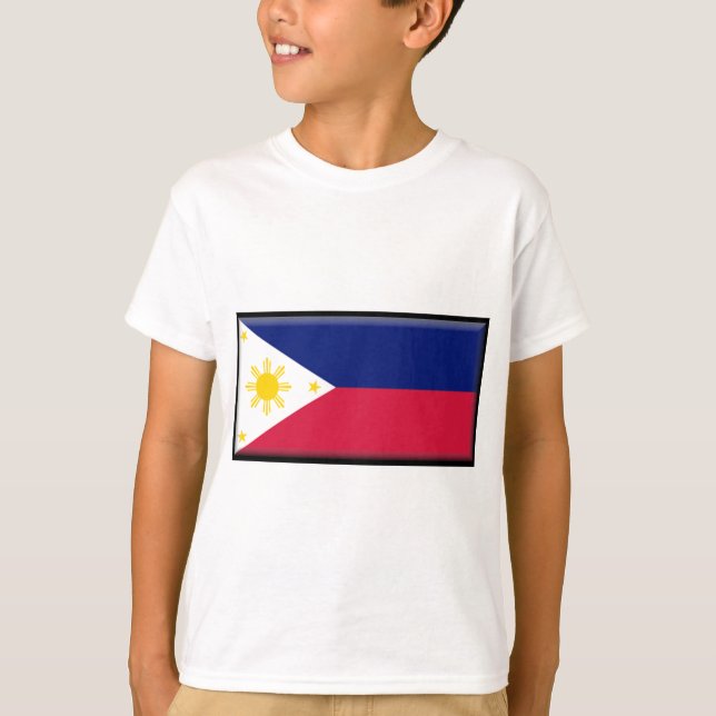 Camiseta Bandeira de Filipinas (Frente)