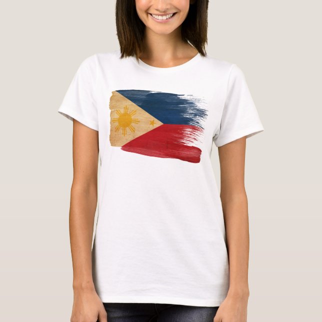 Camiseta Bandeira de Filipinas (Frente)