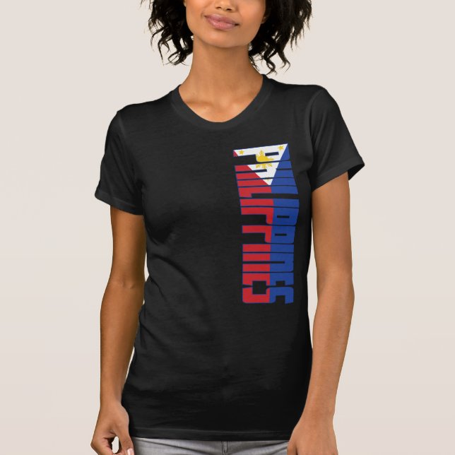 Camiseta Bandeira de Filipinas (Frente)