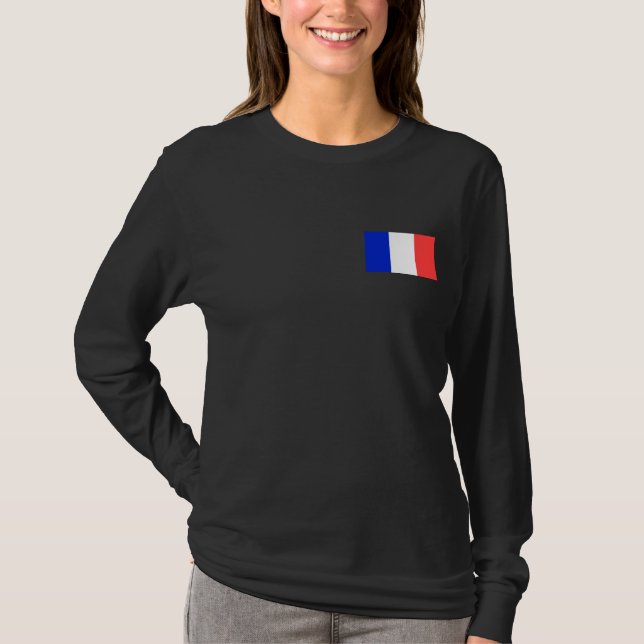 Camiseta Bandeira de France (Frente)
