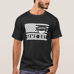 Camiseta Bandeira de Futebol EUA no Dia do Jogo