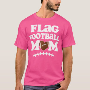 Camiseta Bandeira de Futebol Mãe Para Mulheres Esportes Fil