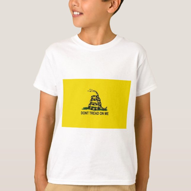 Camiseta Bandeira de Gadsden (Frente)