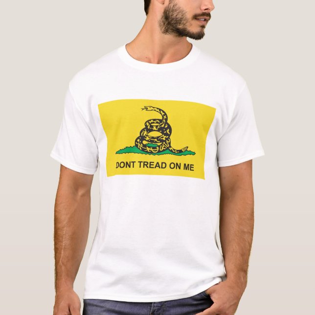 Camiseta Bandeira de Gadsden (Frente)