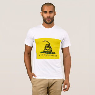 Camiseta Bandeira de Gadsden Don't Tread on Me