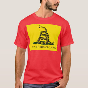 Camiseta Bandeira de Gadsden, Donx27t, em mim, Yello Libert