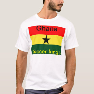 Camiseta Bandeira de Ghana