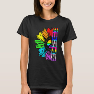Camiseta Bandeira de Girassol Humano Gay 1