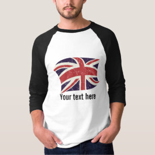 Camiseta Bandeira de Grâ Bretanha