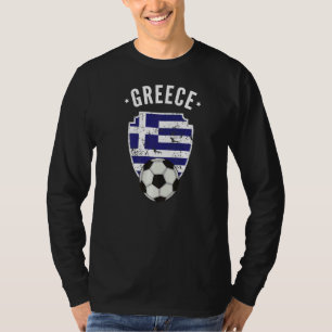 Camiseta Bandeira de Grécia de futebol grécia Orgulho Grego