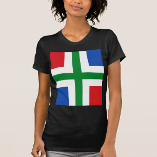Camiseta Bandeira de Groninga (província)