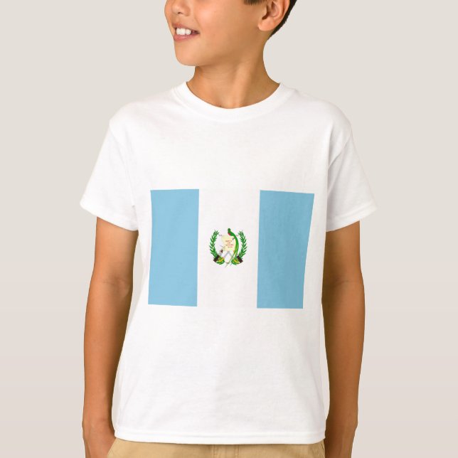 Camiseta Bandeira de Guatemala (Frente)