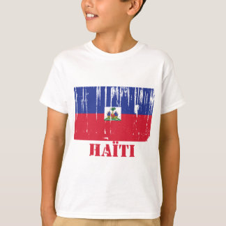 Camiseta Bandeira de Haiti