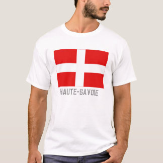 Camiseta Bandeira de Haute-Sabóia com nome