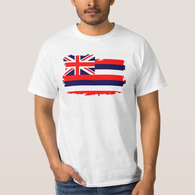 Camiseta Bandeira de HAVAÍ (Frente)