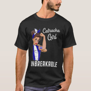 Camiseta Bandeira de Honduras Catracha DNA Hondureñas Teguc