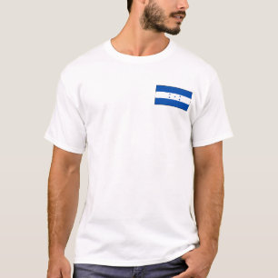 Camiseta Bandeira de Honduras e t-shirt do mapa