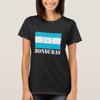 Camiseta Bandeira de Honduras Orgulho Hondurenho Patrimônio