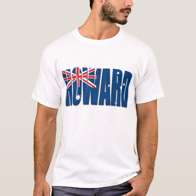 Camiseta Bandeira de Howard Austrália (Frente)