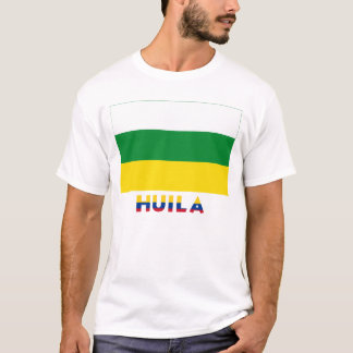 Camiseta Bandeira de Huila com nome