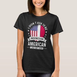 Camiseta Bandeira de Humor Crescente do Patriota Americano