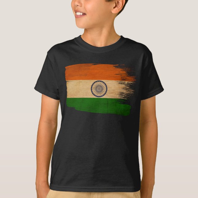 Camiseta Bandeira de India (Frente)