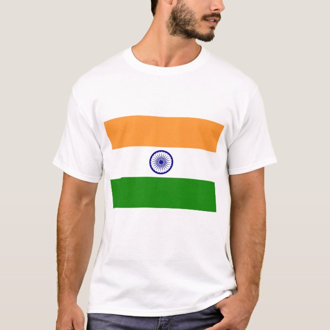 Camiseta Bandeira de India (Frente)
