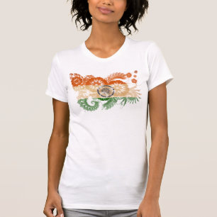 Camiseta Bandeira de India