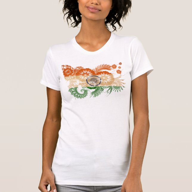 Camiseta Bandeira de India (Frente)