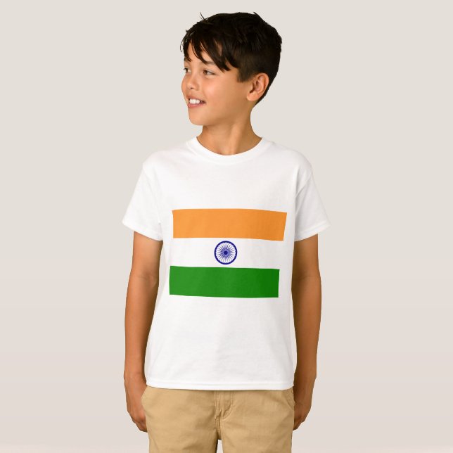 Camiseta Bandeira de India (Frente Completa)