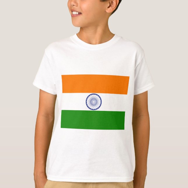 Camiseta Bandeira de India (Frente)