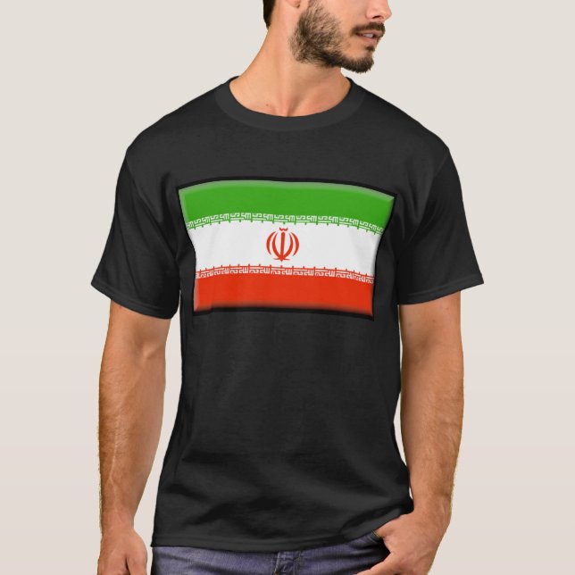Camiseta Bandeira de Irã (Frente)