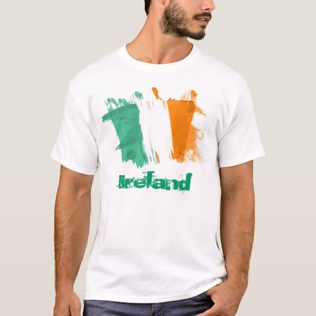Camiseta bandeira de ireland (Frente)