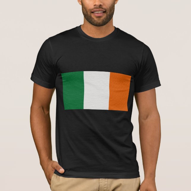 Camiseta Bandeira de Ireland - Eire (Frente)