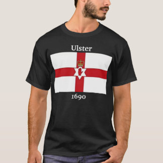 Camiseta Bandeira de Irlanda do Norte, Ulster, 1690