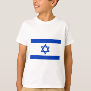 Camiseta bandeira de Israel