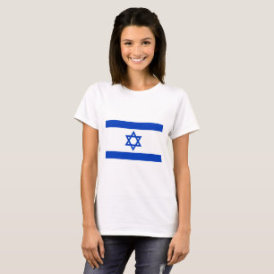Camiseta bandeira de Israel