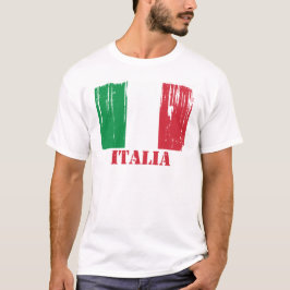 Camiseta Bandeira de Italia