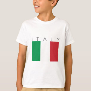 Camiseta Bandeira de Italia