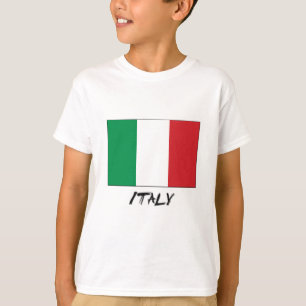 Camiseta Bandeira de Italia