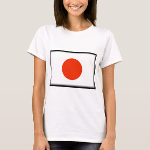 Camiseta Bandeira de Japão