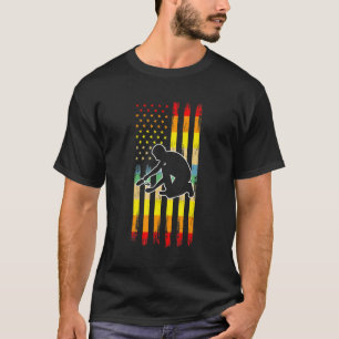 Camiseta Bandeira de jardinagem Jardim Jardinagem